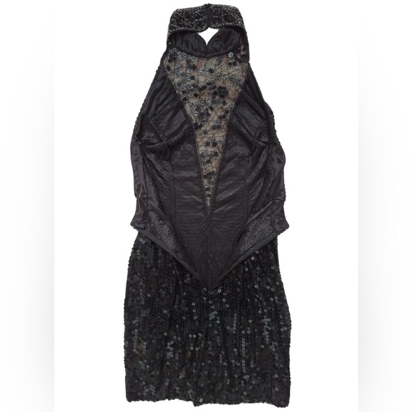 Vintage Della Roufogali beaded and sequin dress - Picture 3 of 6